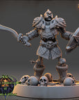 Corpse-Lord Varnorsk - Fallen Camaradas of Tainted Moor - 3d Printed Miniature sculpted by Daybreak Miniatures