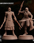 Dragon Spawn Cultist - Scales of Greed - 3d Printed Miniature by Arcane Minis