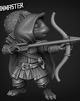 Squirrel Archer - 3d Printed Miniature Sculpted by Goon Master Games