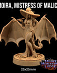 Moira, Mistress of Malice - 3d Printed Miniature by Dragon Trappers Lodge