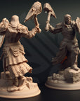 Terrus, Cleric of the Lost - 3d Printed Miniature by DMStash