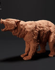 Black Bear - 3d Printed 1/24 Scale Miniature by Animal Den