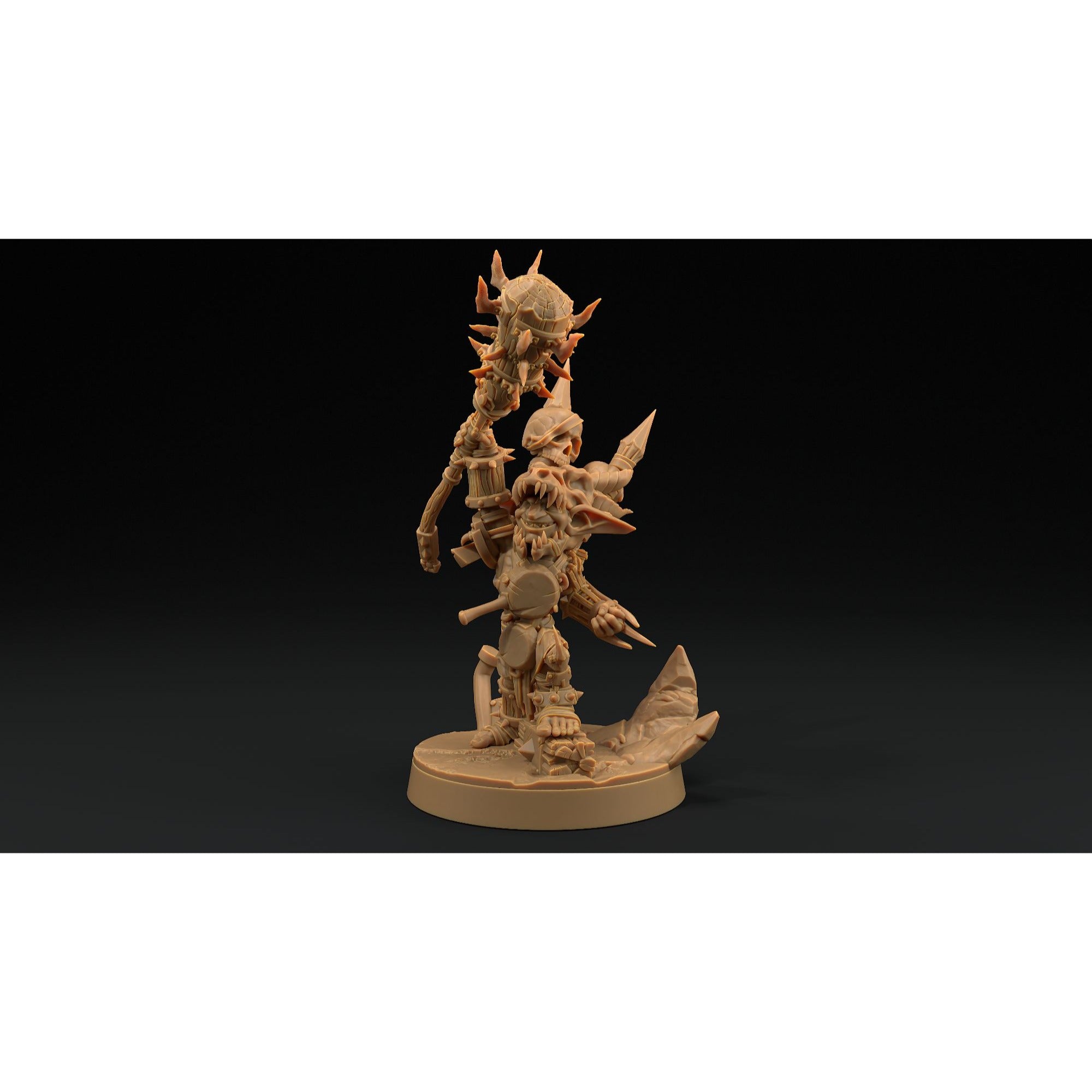 Goblin Scrap Chief - 3d Printed Miniature by Dragon Trappers Lodge