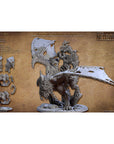 Goradrash, Blackcrag Manticore - Blackcrag Orcs - 3d Printed Miniature sculpted by Artisan Guild