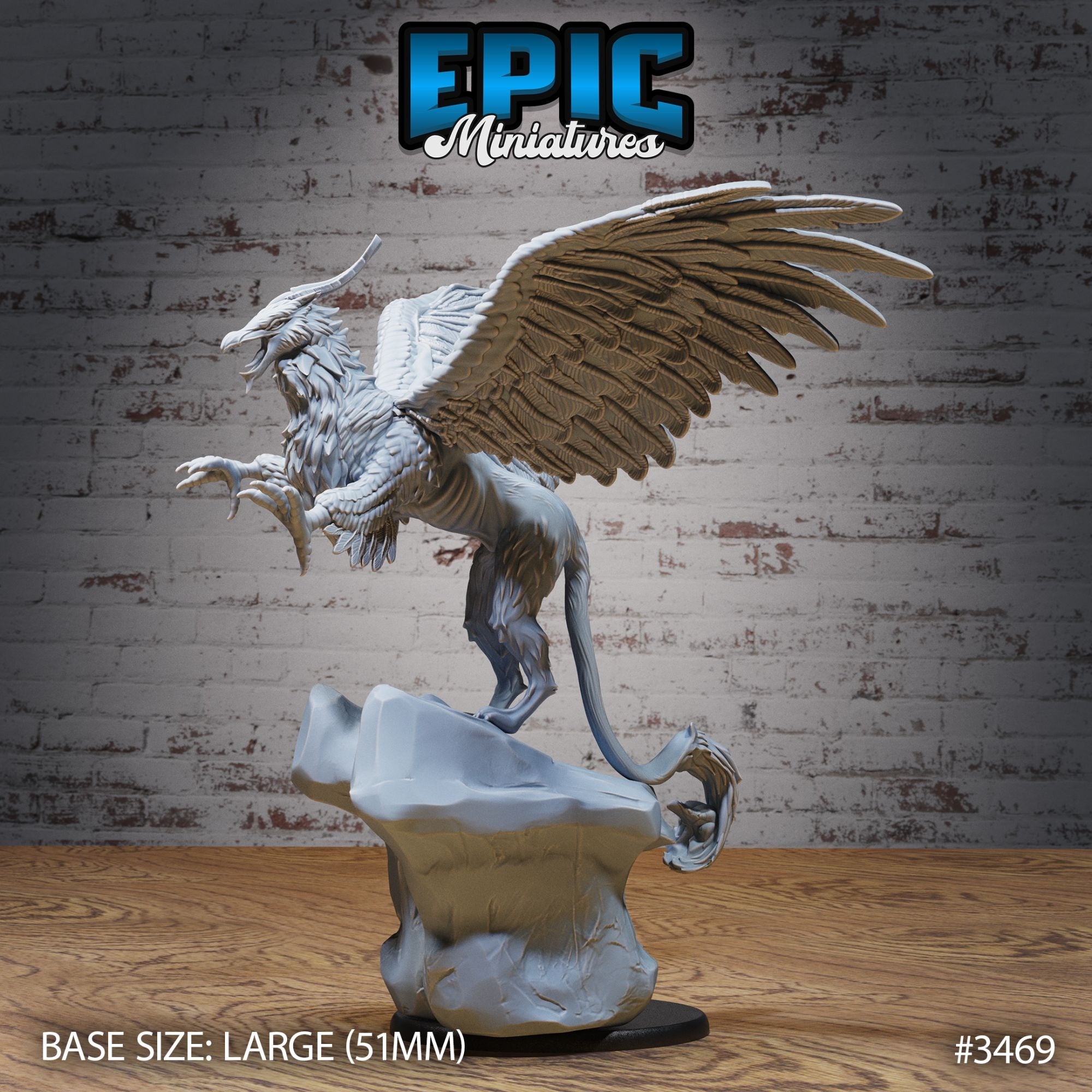 Longbeak Griffin - 3d Printed by Epic Miniatures