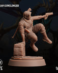 Human Gunslinger - Tomb of Extinction - 3d Printed Miniature by Arcane Minis