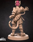 Tiefling Artificer (Female) - 3d Printed Miniature by Bite the Bullet