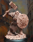 Tors of Delvdor, Dwarven Cleric - 3d Printed Miniature by DM Stash