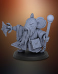 Mouse Wizard - 3d Printed Miniature by DiceHeads