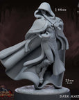 Dark Maiden - 3d Printed Miniature by Mammoth Factory