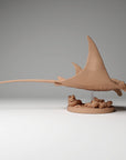 Reef Manta Ray - 3d Printed 1/24 Scale Miniature by Animal Den