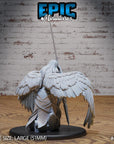 Planetar Female Angel - 3d Printed Miniature Sculpted by Epic Miniatures