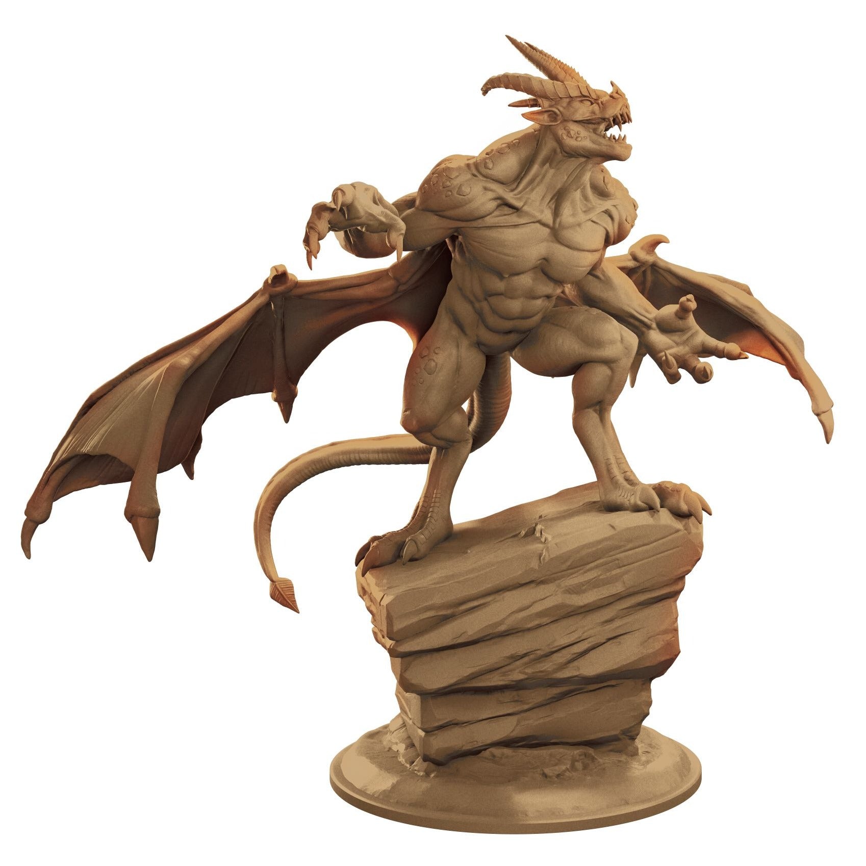 Gargoyles - 3d Printed Miniature by Dragon Trappers Lodge