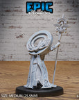 White Priest - 3d Printed Miniature Sculpted by Epic Miniatures