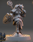 Odile de la Flamme Verte - Renegades of the Iron Phoenix - 3d Printed Miniature sculpted by Daybreak Miniatures