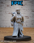 Female Dwarf Wind Mage - 3d Printed by Epic Miniatures