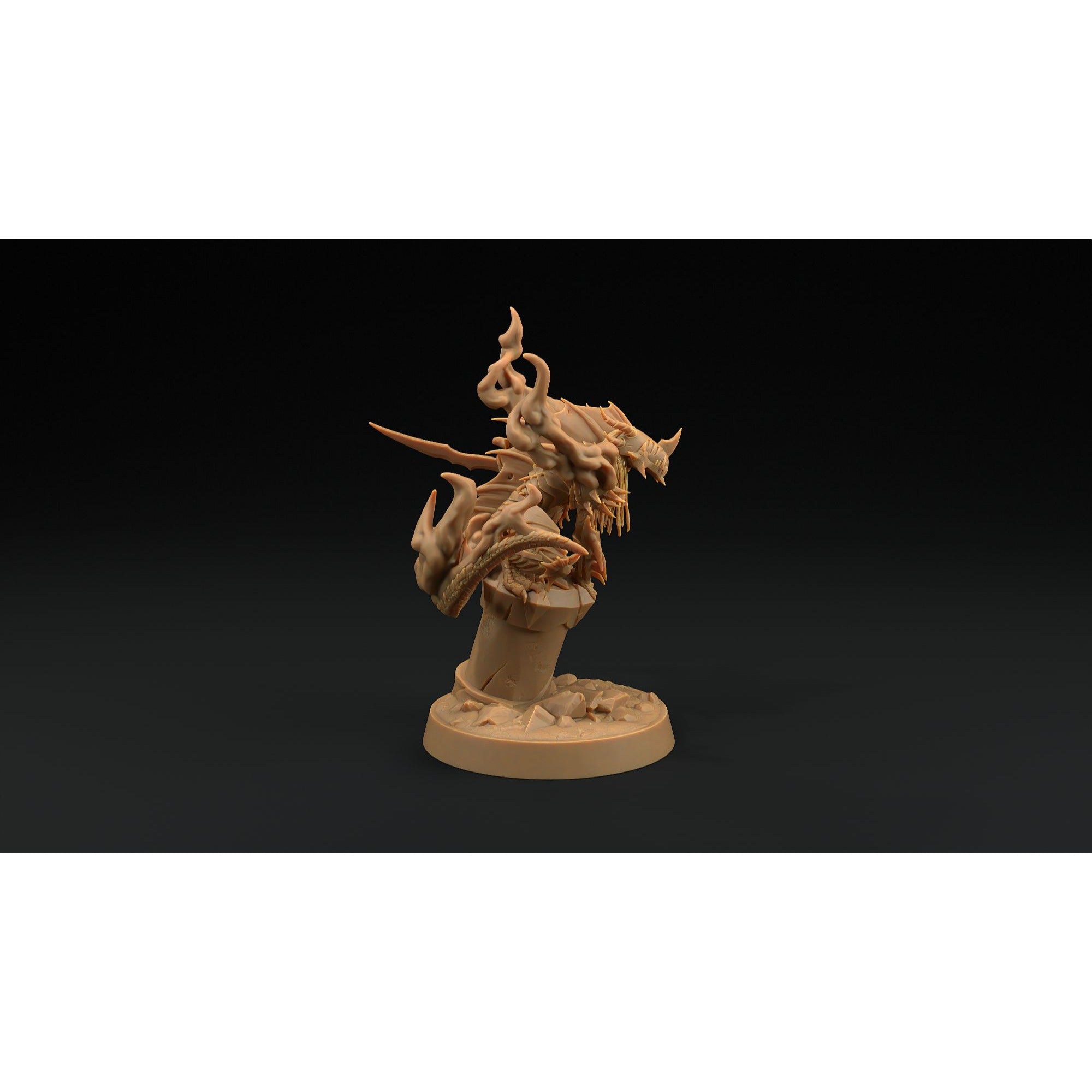 Desecrator (Hero Unit) - Fiends of Incandriox - 3d Printed Miniature by Dragon Trappers Lodge