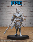 Oni Adventurer - 3d Printed by Epic Miniatures