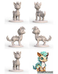 Dragonimals Wave 1 - 3d Printed Miniature by SeaHorse3d