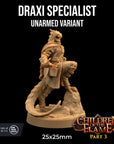 Draxi Specialist - Children of the Flame - 3d Printed Miniature by Dragon Trappers Lodge