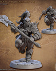 Blackcrag Mountain Orcs - Blackcrag Orcs - 3d Printed Miniature sculpted by Artisan Guild