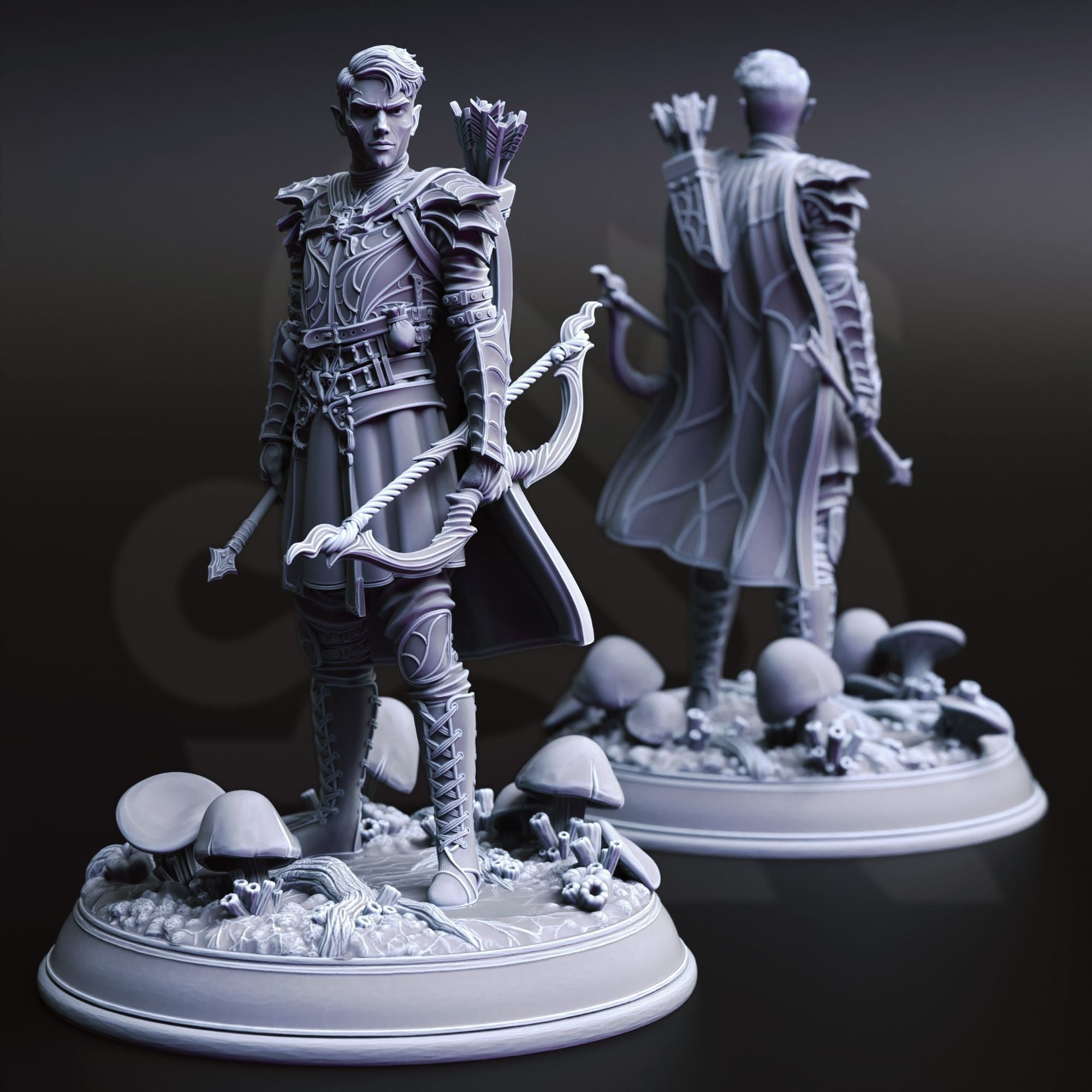 Irinax&#39;s Chosen - Drow Soldiers - 3d Printed Miniature by DM Stash