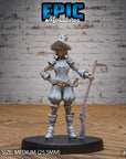 Young Conquistador Female - 3d Printed by Epic Miniatures