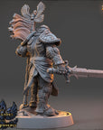 Capitaine Lucien du Griffon Doré - Renegades of the Iron Phoenix - 3d Printed Miniature sculpted by Daybreak Miniatures