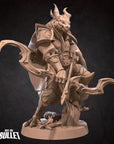 Dragonborn Ranger - 3d Printed Miniature sculpted by Bite the Bullet