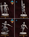 Sand Marauders - 3d Printed Miniature Sculpted by Wishgate Studios