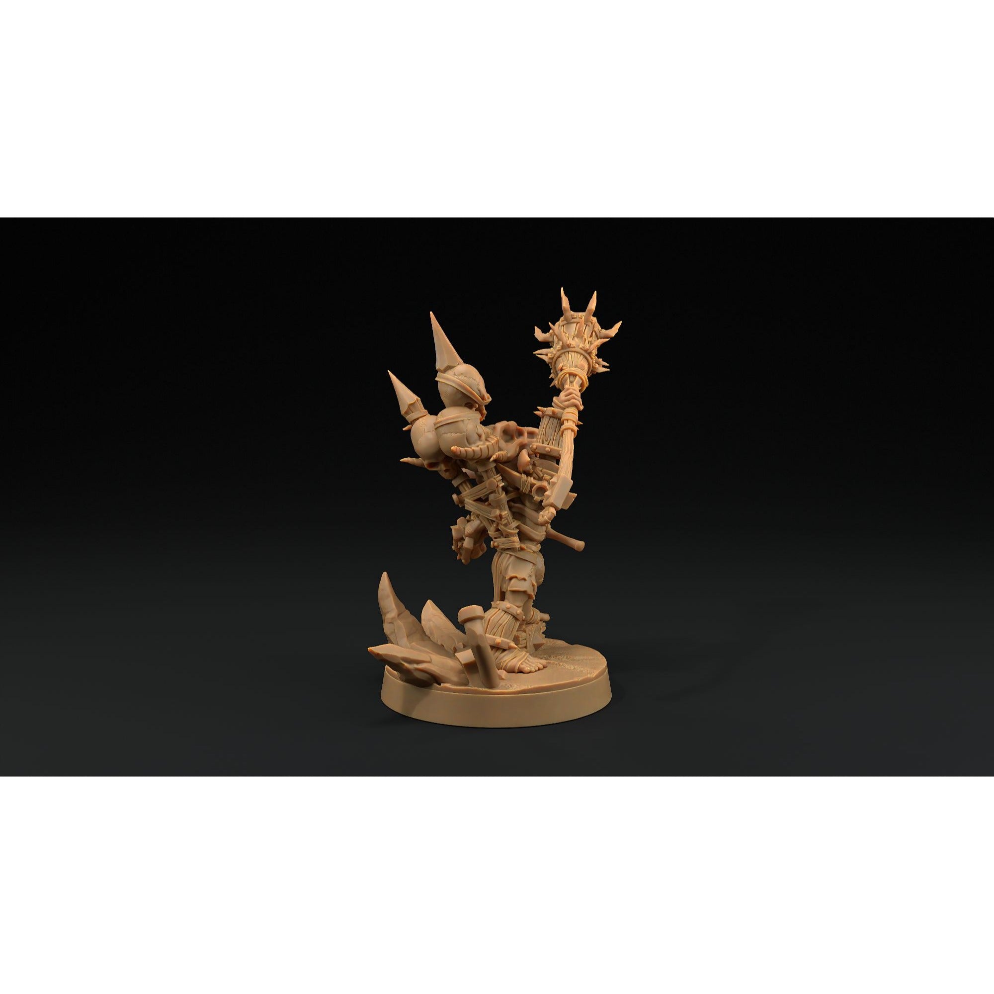 Goblin Scrap Chief - 3d Printed Miniature by Dragon Trappers Lodge