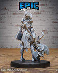 Knight Lady Joan - 3d Printed by Epic Miniatures