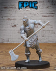 Dragon Blood Warrior - 3d Printed Miniature Sculpted by Epic Miniatures