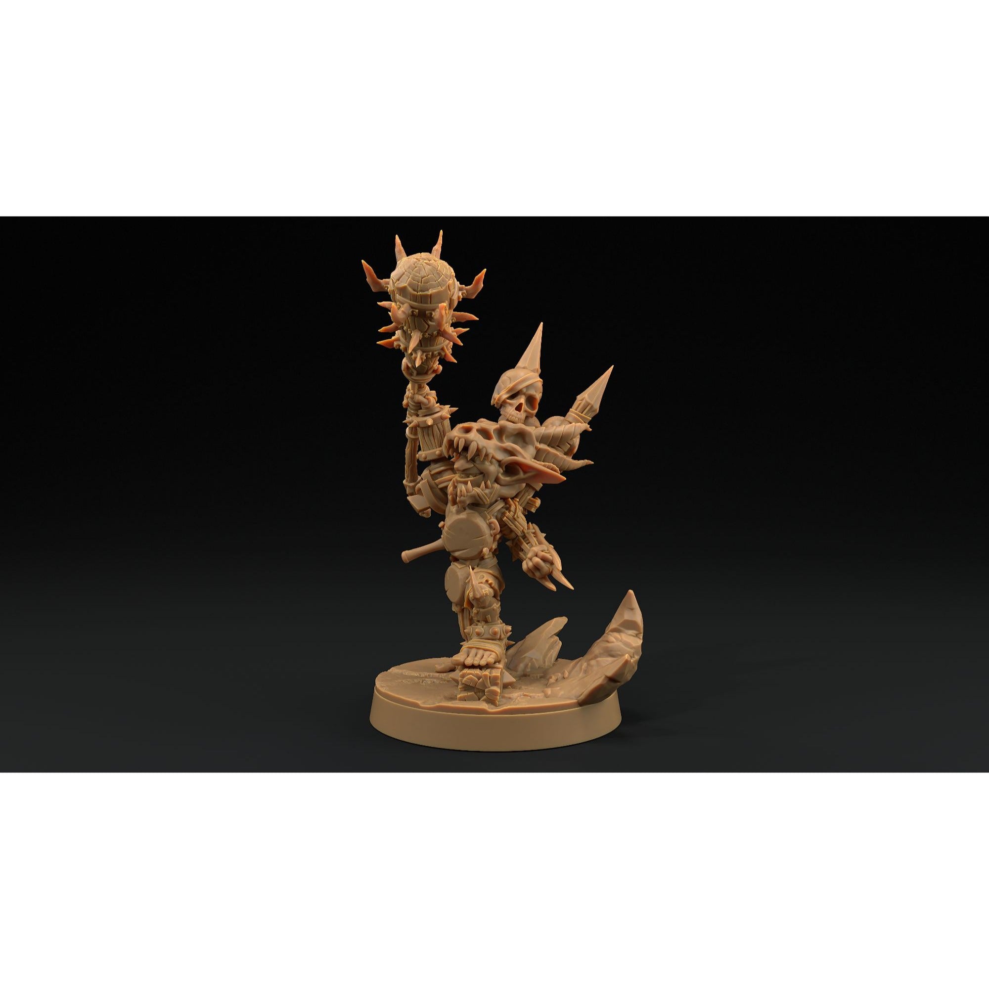 Goblin Scrap Chief - 3d Printed Miniature by Dragon Trappers Lodge