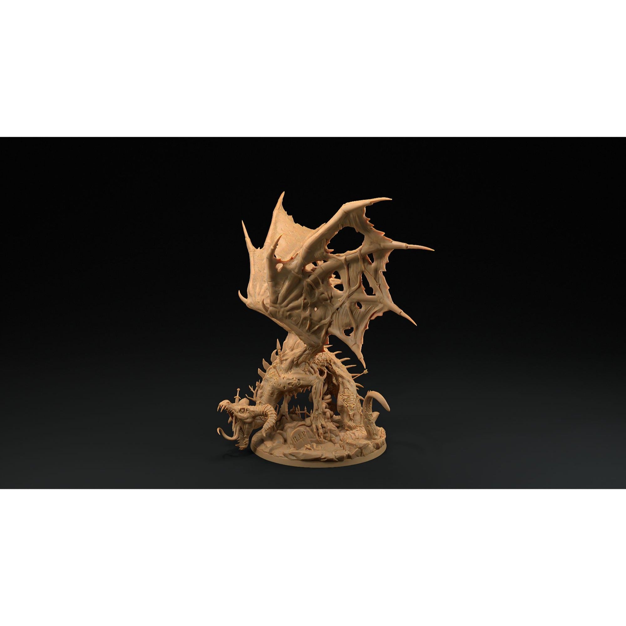 Fellclaw the Rotten - 3d Printed Miniature by Dragon Trappers Lodge ...