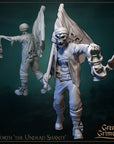 Undead Pirate Horde - 3d printed Miniature by Great Grimoire