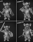 Corgi Knight - 3d Printed Miniature Sculpted by Goon Master Games