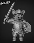 Corgi Knight - 3d Printed Miniature Sculpted by Goon Master Games