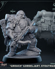 The Seven Stoutmasters - Snow Blight - 3d Printed Miniature Sculpted by Mammoth Factory