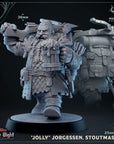 The Seven Stoutmasters - Snow Blight - 3d Printed Miniature Sculpted by Mammoth Factory