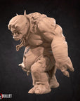 Cave Troll - Bullet Rings - 3d Printed Miniature by Bite the Bullet