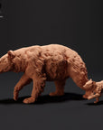 Black Bear - 3d Printed 1/24 Scale Miniature by Animal Den