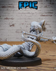 Cobra Folk Warrior - 3d Printed Miniature Sculpted by Epic Miniatures