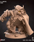 Owlfolk Rogue - 3d Printed Miniature by Bite the Bullet