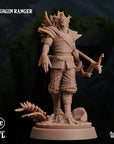 Sahuagin Ranger - 3d Printed Miniature by Arcane Minis