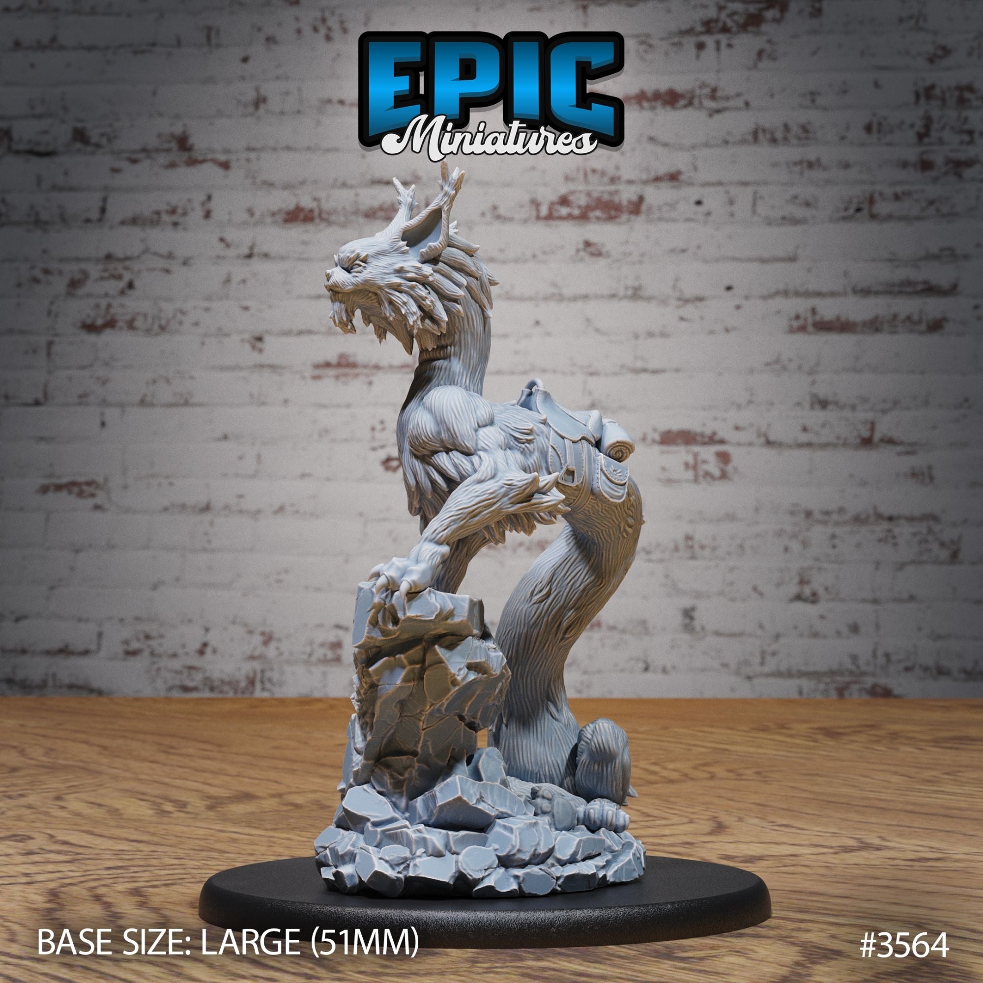 Long Cat - 3d Printed by Epic Miniatures