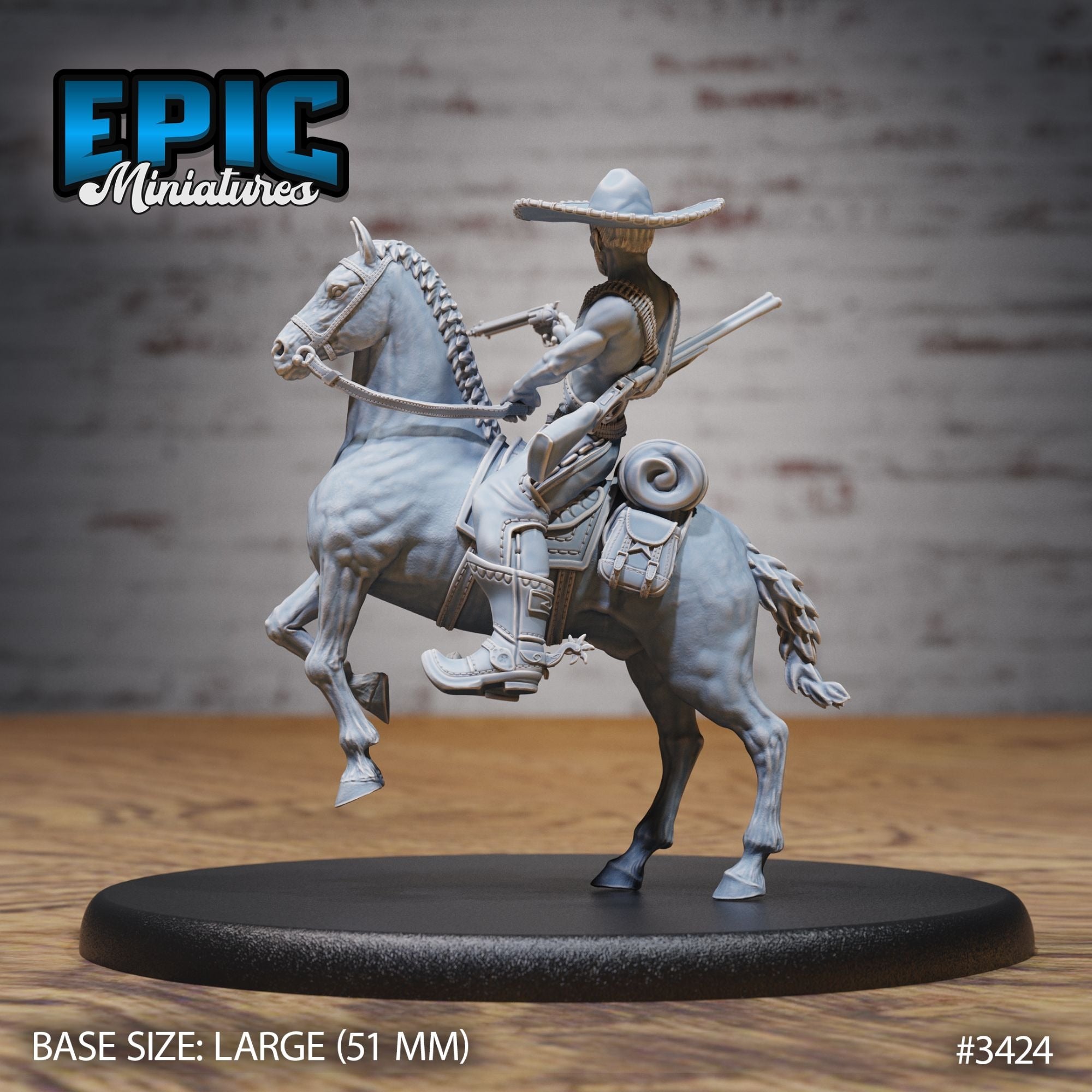 Wild West Bandit - 3d Printed by Epic Miniatures