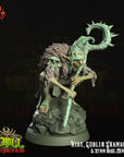 Xiat, Goblin Shaman - 3d Printed Miniature by Crippled God Foundry