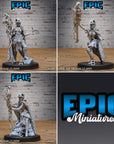 Raven Wizard Female - 3d Printed by Epic Miniatures