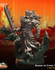 Bremohr the Eternal Flame - 3d Printed Miniature Sculpted by Crippled God Foundry